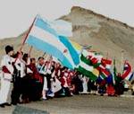 El acto por el Día de la Patagonia contó ayer con la participación de instituciones,  como fue el caso de las comunidades extranjeras.