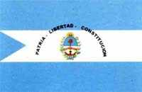 Bandera de la Provincia de Corrientes.