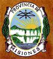 Escudo de la Provincia de Misiones.